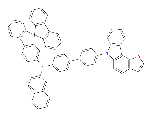 N-(4'-(6H-furo[3,2-c]carbazol-6-yl)-[1,1'-biphenyl]-4-yl)-N-(naphthalen-2-yl)-9,9'-spirobi[fluoren]-2-amine