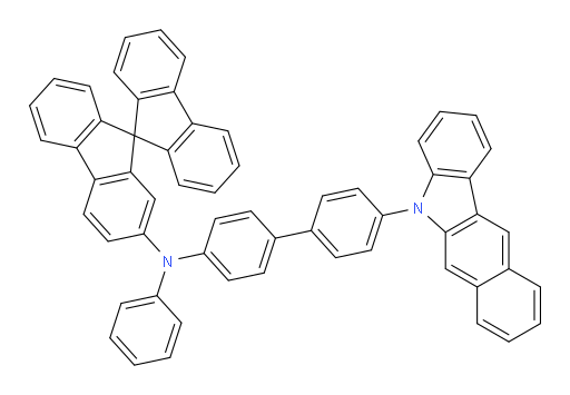 N-(4'-(5H-benzo[b]carbazol-5-yl)-[1,1'-biphenyl]-4-yl)-N-phenyl-9,9'-spirobi[fluoren]-2-amine