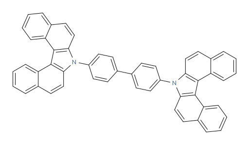 4,4'-bis(7H-dibenzo[c,g]carbazol-7-yl)-1,1'-biphenyl