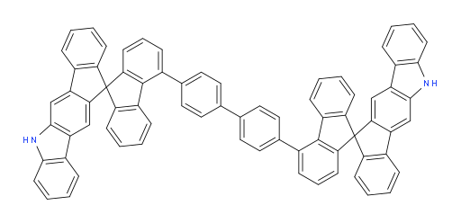 4,4'-di(5'H-spiro[fluorene-9,11'-indeno[1,2-b]carbazol]-4-yl)-1,1'-biphenyl