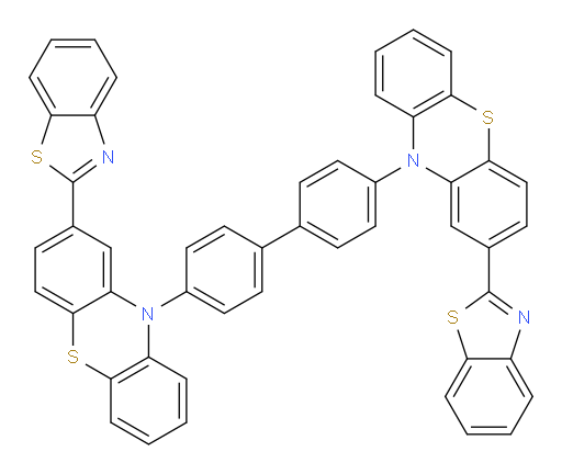4,4'-bis(2-(benzo[d]thiazol-2-yl)-10H-phenothiazin-10-yl)-1,1'-biphenyl
