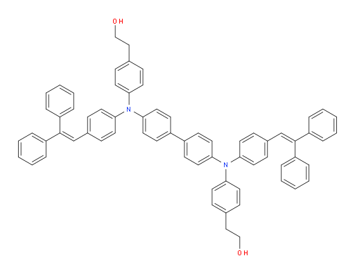 2,2'-(([1,1'-biphenyl]-4,4'-diylbis((4-(2,2-diphenylvinyl)phenyl)azanediyl))bis(4,1-phenylene))diethanol