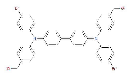 4,4'-([1,1'-biphenyl]-4,4'-diylbis((4-bromophenyl)azanediyl))dibenzaldehyde
