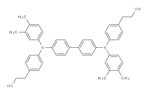 2,2'-(([1,1'-biphenyl]-4,4'-diylbis((3,4-dimethylphenyl)azanediyl))bis(4,1-phenylene))diethanol
