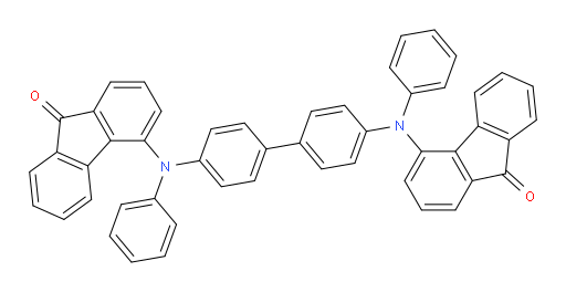 4,4'-([1,1'-biphenyl]-4,4'-diylbis(phenylazanediyl))bis(9H-fluoren-9-one)