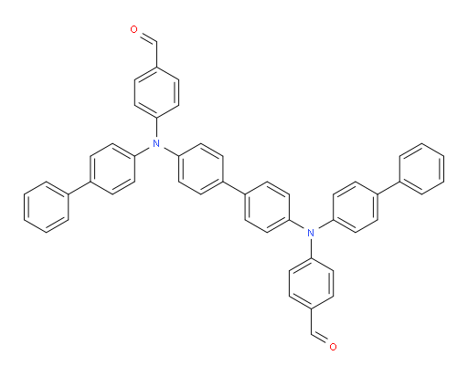 4,4'-([1,1'-biphenyl]-4,4'-diylbis([1,1'-biphenyl]-4-ylazanediyl))dibenzaldehyde