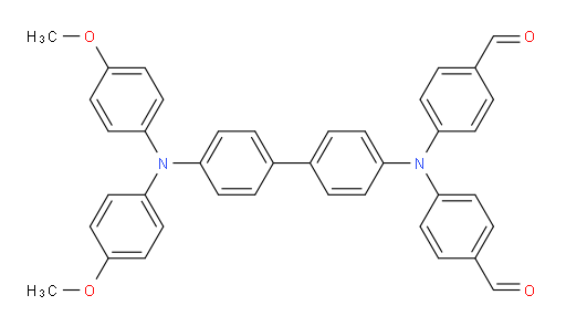 4,4'-((4'-(bis(4-methoxyphenyl)amino)-[1,1'-biphenyl]-4-yl)azanediyl)dibenzaldehyde