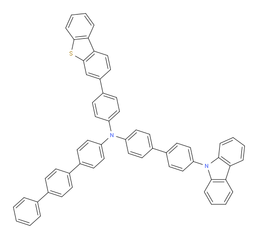 N-(4'-(9H-carbazol-9-yl)-[1,1'-biphenyl]-4-yl)-N-(4-(dibenzo[b,d]thiophen-3-yl)phenyl)-[1,1':4',1''-terphenyl]-4-amine