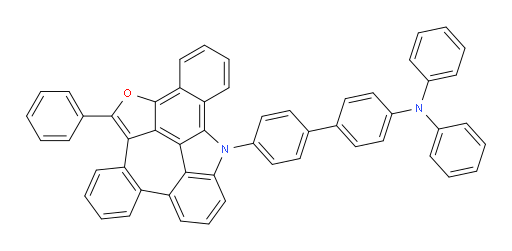 N,N-diphenyl-4'-(8-phenyl-14H-9-oxa-14-azabenzo[a]benzo[4,5]azuleno[1,8,7,6-cdef]fluoren-14-yl)-[1,1'-biphenyl]-4-amine