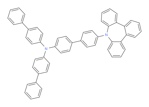 N,N-di([1,1'-biphenyl]-4-yl)-4'-(9H-tribenzo[b,d,f]azepin-9-yl)-[1,1'-biphenyl]-4-amine