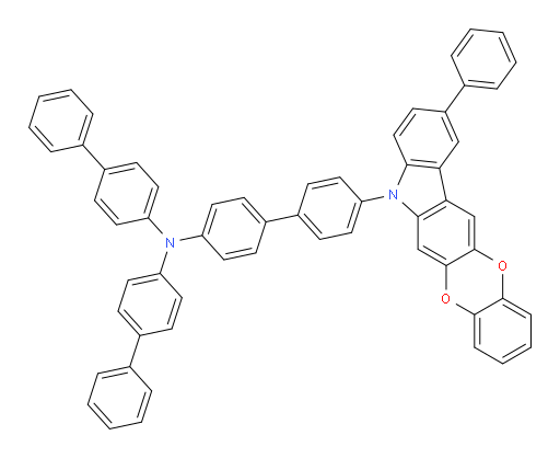 N,N-di([1,1'-biphenyl]-4-yl)-4'-(2-phenyl-5H-benzo[5,6][1,4]dioxino[2,3-b]carbazol-5-yl)-[1,1'-biphenyl]-4-amine