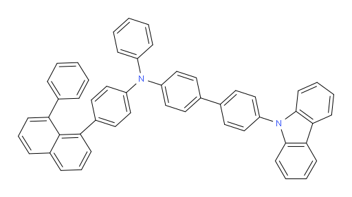 4'-(9H-carbazol-9-yl)-N-phenyl-N-(4-(8-phenylnaphthalen-1-yl)phenyl)-[1,1'-biphenyl]-4-amine