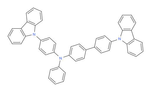 N-(4-(9H-carbazol-9-yl)phenyl)-4'-(9H-carbazol-9-yl)-N-phenyl-[1,1'-biphenyl]-4-amine