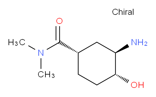 (1S,3R,4R)-3-amino-4-hydroxy-N,N-dimethylcyclohexanecarboxamide