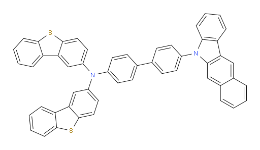 N-(4'-(5H-benzo[b]carbazol-5-yl)-[1,1'-biphenyl]-4-yl)-N-(dibenzo[b,d]thiophen-2-yl)dibenzo[b,d]thiophen-2-amine