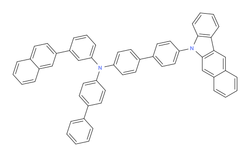 N-([1,1'-biphenyl]-4-yl)-4'-(5H-benzo[b]carbazol-5-yl)-N-(3-(naphthalen-2-yl)phenyl)-[1,1'-biphenyl]-4-amine