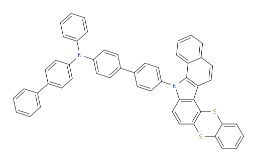 N-([1,1'-biphenyl]-4-yl)-4'-(5H-benzo[a]benzo[5,6][1,4]dithiino[2,3-g]carbazol-5-yl)-N-phenyl-[1,1'-biphenyl]-4-amine