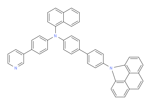 N-(4'-(4H-benzo[def]carbazol-4-yl)-[1,1'-biphenyl]-4-yl)-N-(4-(pyridin-3-yl)phenyl)naphthalen-1-amine