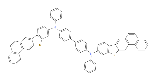 N4,N4'-bis(benzo[b]phenanthro[2,3-d]thiophen-10-yl)-N4,N4'-diphenyl-[1,1'-biphenyl]-4,4'-diamine