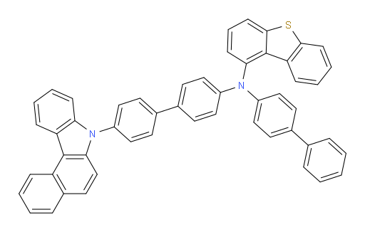N-(4'-(7H-benzo[c]carbazol-7-yl)-[1,1'-biphenyl]-4-yl)-N-([1,1'-biphenyl]-4-yl)dibenzo[b,d]thiophen-1-amine