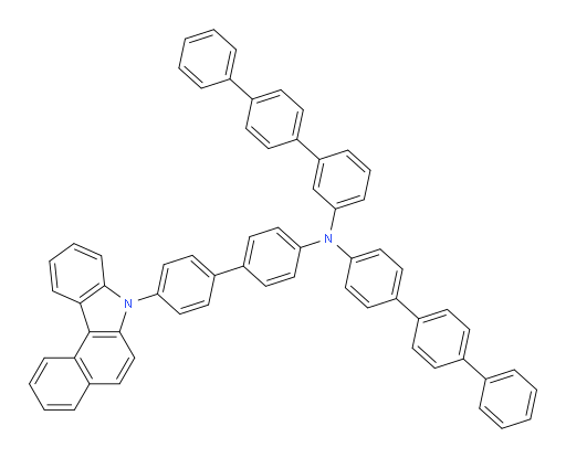 N-(4'-(7H-benzo[c]carbazol-7-yl)-[1,1'-biphenyl]-4-yl)-N-([1,1':4',1''-terphenyl]-4-yl)-[1,1':4',1''-terphenyl]-3-amine