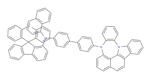 N-(4'-(4H-4,8b-diazaindeno[1,2,3-gh]pleiaden-4-yl)-[1,1'-biphenyl]-4-yl)-N-(naphthalen-1-yl)spiro[fluorene-9,9'-thioxanthen]-1-amine