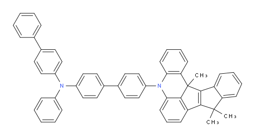 N-([1,1'-biphenyl]-4-yl)-N-phenyl-4'-(9,9,13c-trimethyl-9,13c-dihydro-5H-benzo[4,5]pentaleno[1,2,3-kl]acridin-5-yl)-[1,1'-biphenyl]-4-amine