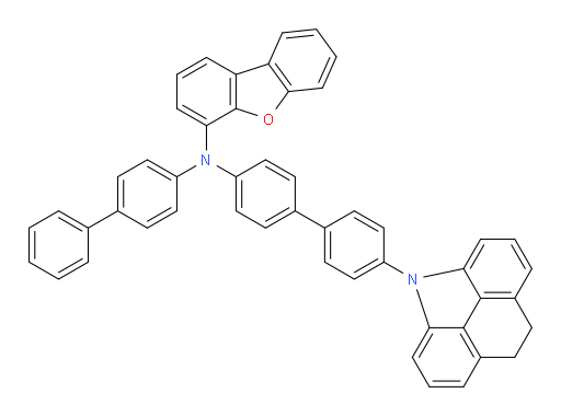N-([1,1'-biphenyl]-4-yl)-N-(4'-(8,9-dihydro-4H-benzo[def]carbazol-4-yl)-[1,1'-biphenyl]-4-yl)dibenzo[b,d]furan-4-amine