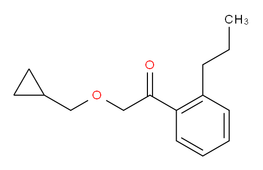 2-(cyclopropylmethoxy)-1-(2-propylphenyl)ethanone
