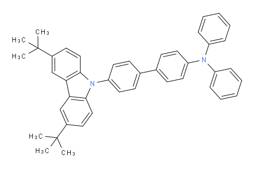 4'-(3,6-di-tert-butyl-9H-carbazol-9-yl)-N,N-diphenyl-[1,1'-biphenyl]-4-amine