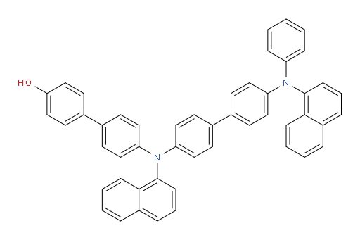 4'-(naphthalen-1-yl(4'-(naphthalen-1-yl(phenyl)amino)-[1,1'-biphenyl]-4-yl)amino)-[1,1'-biphenyl]-4-ol