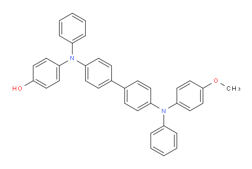 4-((4'-((4-methoxyphenyl)(phenyl)amino)-[1,1'-biphenyl]-4-yl)(phenyl)amino)phenol
