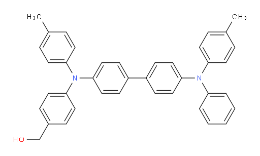 (4-((4'-(phenyl(p-tolyl)amino)-[1,1'-biphenyl]-4-yl)(p-tolyl)amino)phenyl)methanol