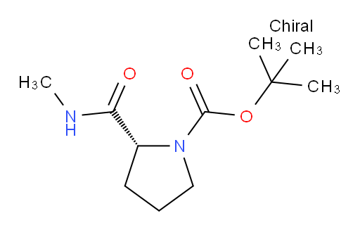 (R)-tert-butyl 2-(methylcarbamoyl)pyrrolidine-1-carboxylate