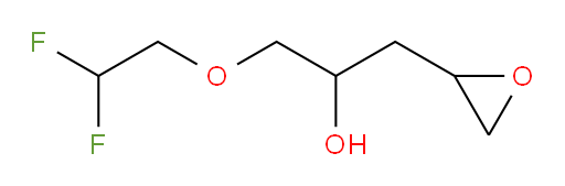 1-(2,2-difluoroethoxy)-3-(oxiran-2-yl)propan-2-ol