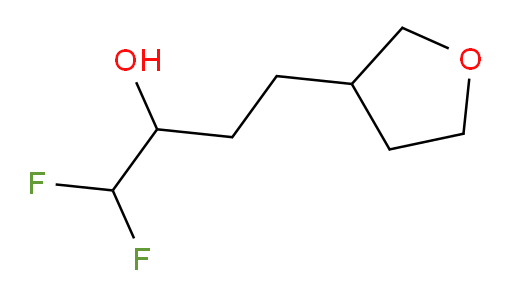 1,1-difluoro-4-(tetrahydrofuran-3-yl)butan-2-ol