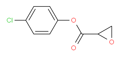 4-chlorophenyl oxirane-2-carboxylate