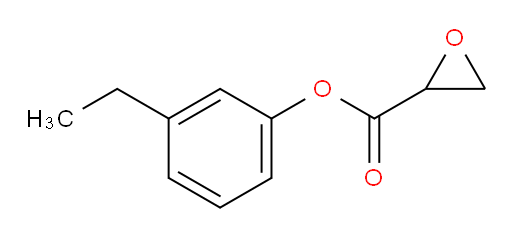 3-ethylphenyl oxirane-2-carboxylate