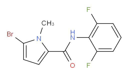 5-bromo-N-(2,6-difluorophenyl)-1-methyl-1H-pyrrole-2-carboxamide
