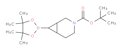 tert-butyl 7-(4,4,5,5-tetramethyl-1,3,2-dioxaborolan-2-yl)-3-azabicyclo[4.1.0]heptane-3-carboxylate