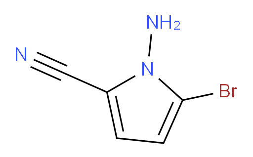 1-amino-5-bromo-1H-pyrrole-2-carbonitrile