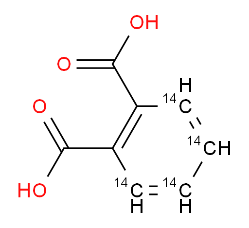 1,2-Benzene-3,4,5,6-14C4-dicarboxylic acid (9CI)