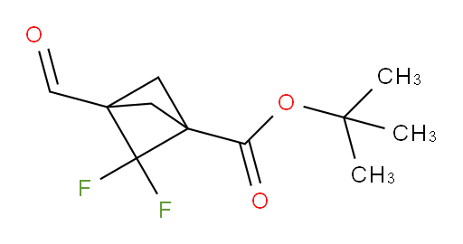 tert-Butyl 2,2-difluoro-3-formyl-bicyclo[1.1.1]pentane-1-carboxylate