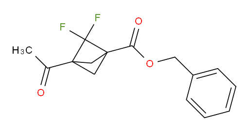 Phenylmethyl 3-acetyl-2,2-difluorobicyclo[1.1.1]pentane-1-carboxylate