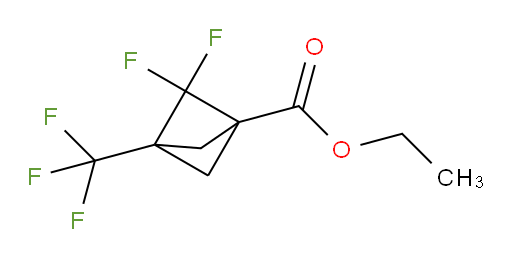 2,2-Difluoro-3-(trifluoromethyl)-bicyclo[1.1.1]pentane-1-carboxylic acid ethyl ester