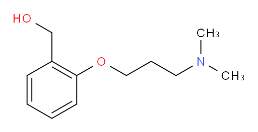 2-[3-(Dimethylamino)propoxy]benzenemethanol (ACI)