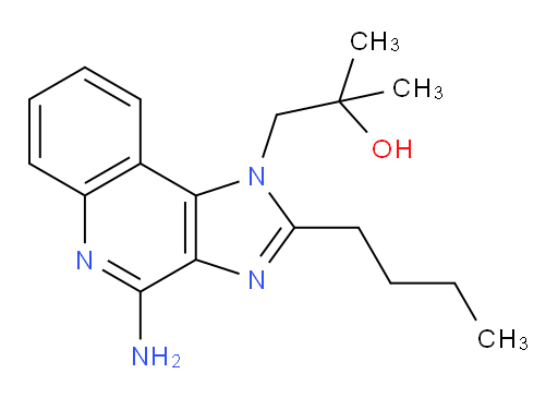 4-Amino-2-butyl-α,α-dimethyl-1H-imidazo[4,5-c]quinoline-1-ethanol (ACI)