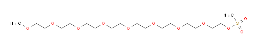 3,6,9,12,15,18,21,24-Octaoxapentacosan-1-ol, 1-methanesulfonate (ACI)