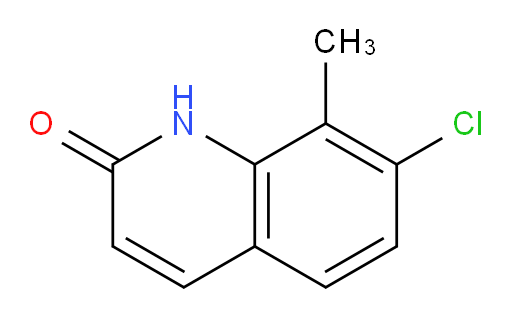 7-Chloro-8-methyl-2(1H)-quinolinone (ACI)
