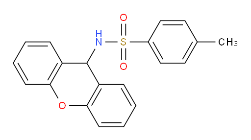 4-Methyl-N-9H-xanthen-9-ylbenzenesulfonamide (ACI)